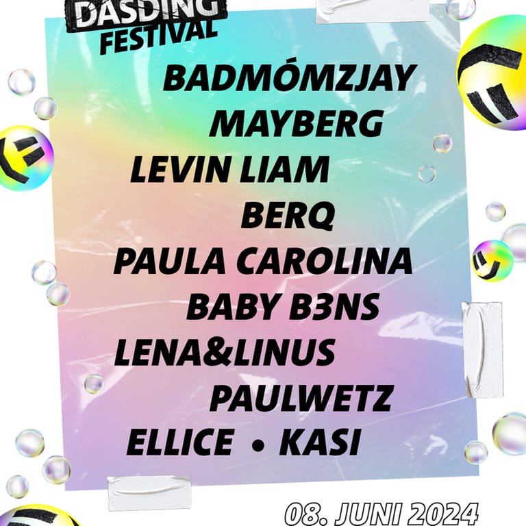 DASDING Festival 2024 Line Up