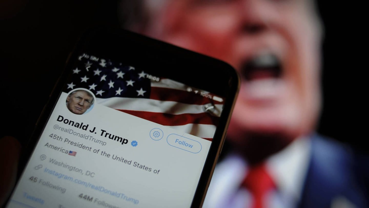 Trump auf Twitter (Foto: IMAGO, ZUMA Press)
