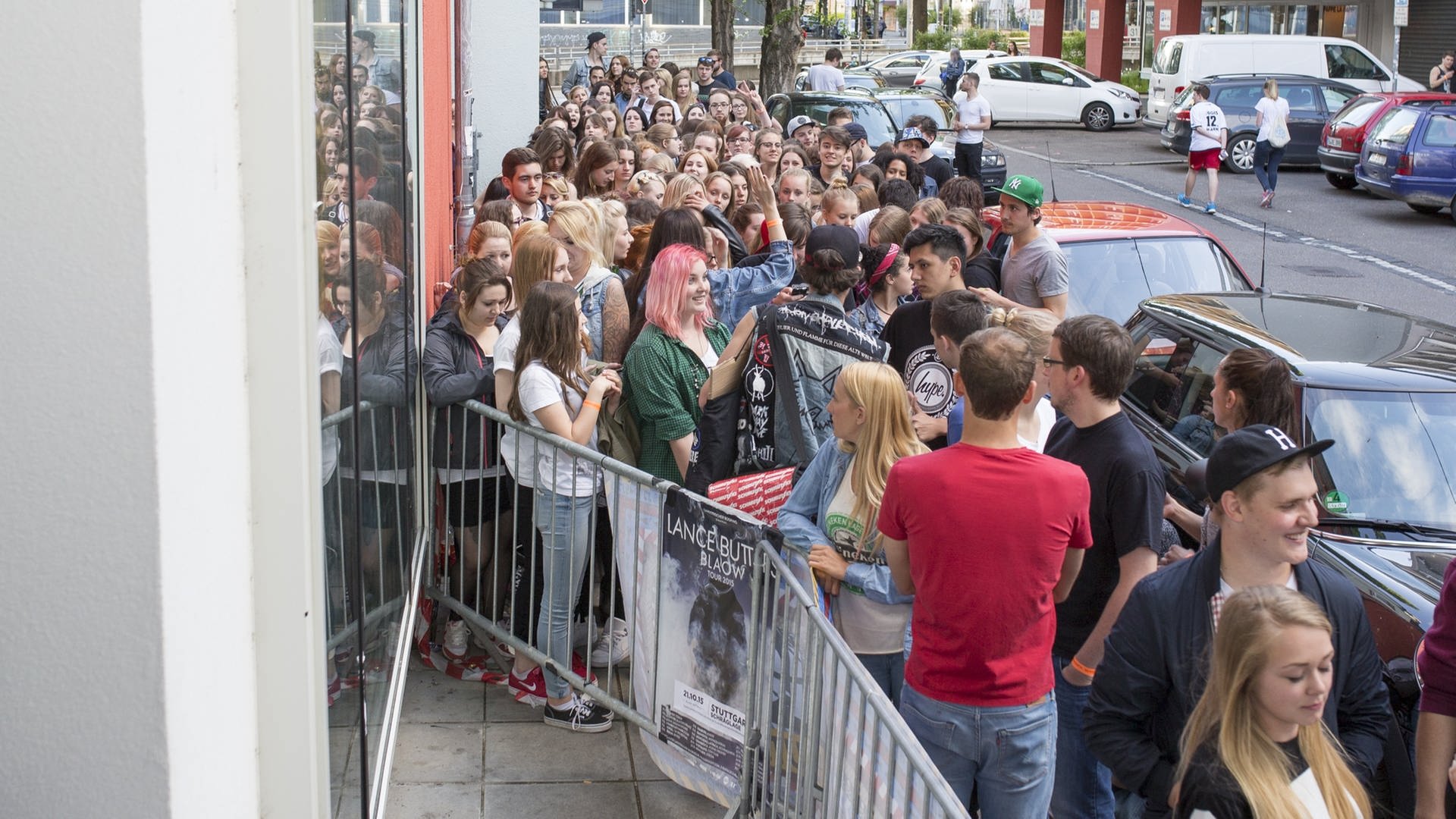 Casper vor 200 Fans in Stuttgart (Foto: SWR DASDING, DASDING)