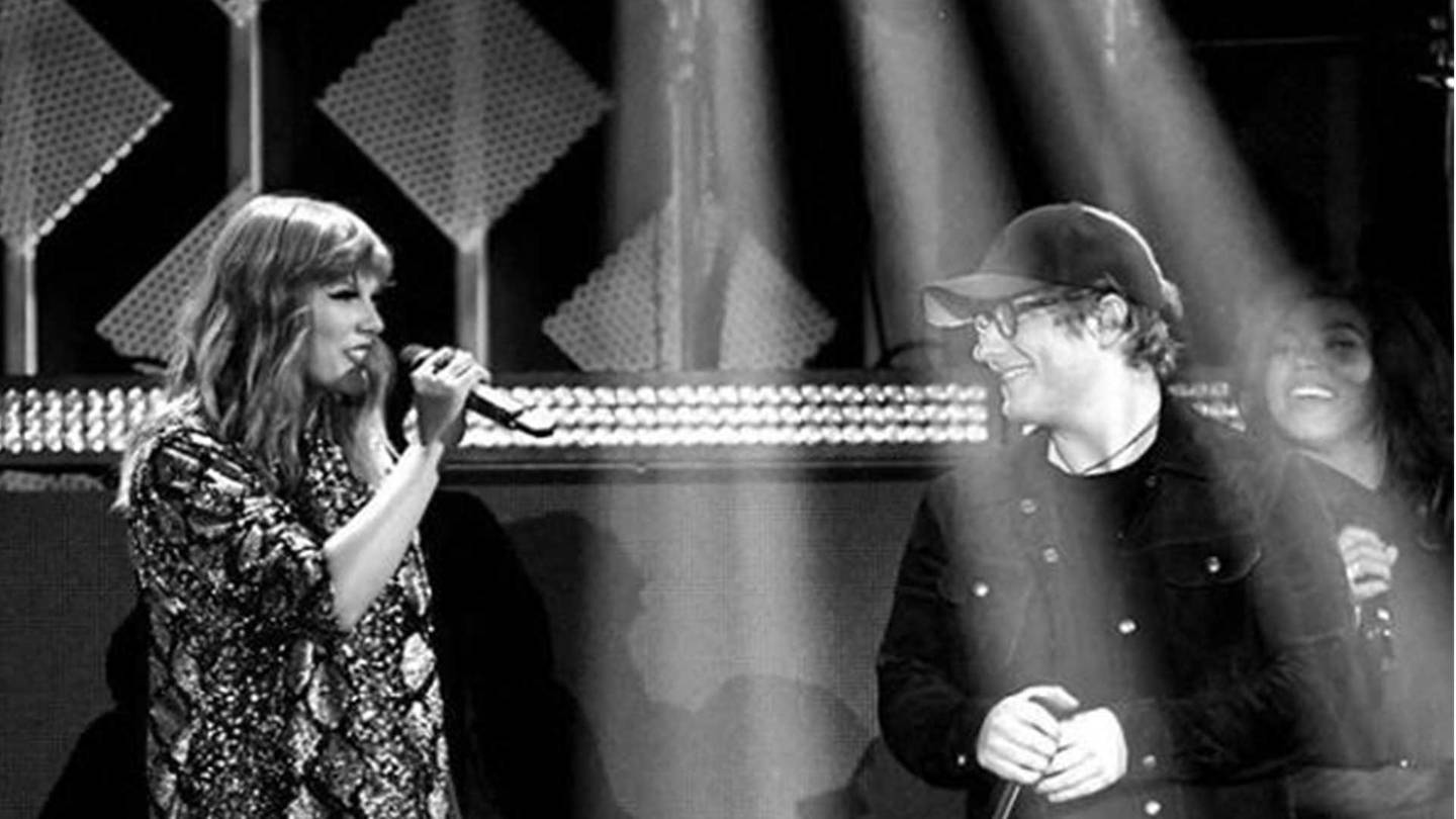 Taylor Swift & Ed Sheeran on stage (Foto: DASDING)