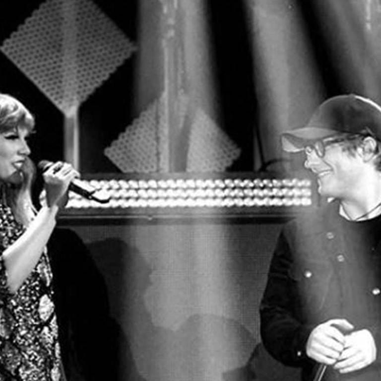Taylor Swift & Ed Sheeran on stage (Foto: SWR DASDING)