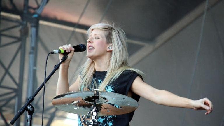 Ellie Goulding bei Rock am Ring 2010 (Foto: DASDING)