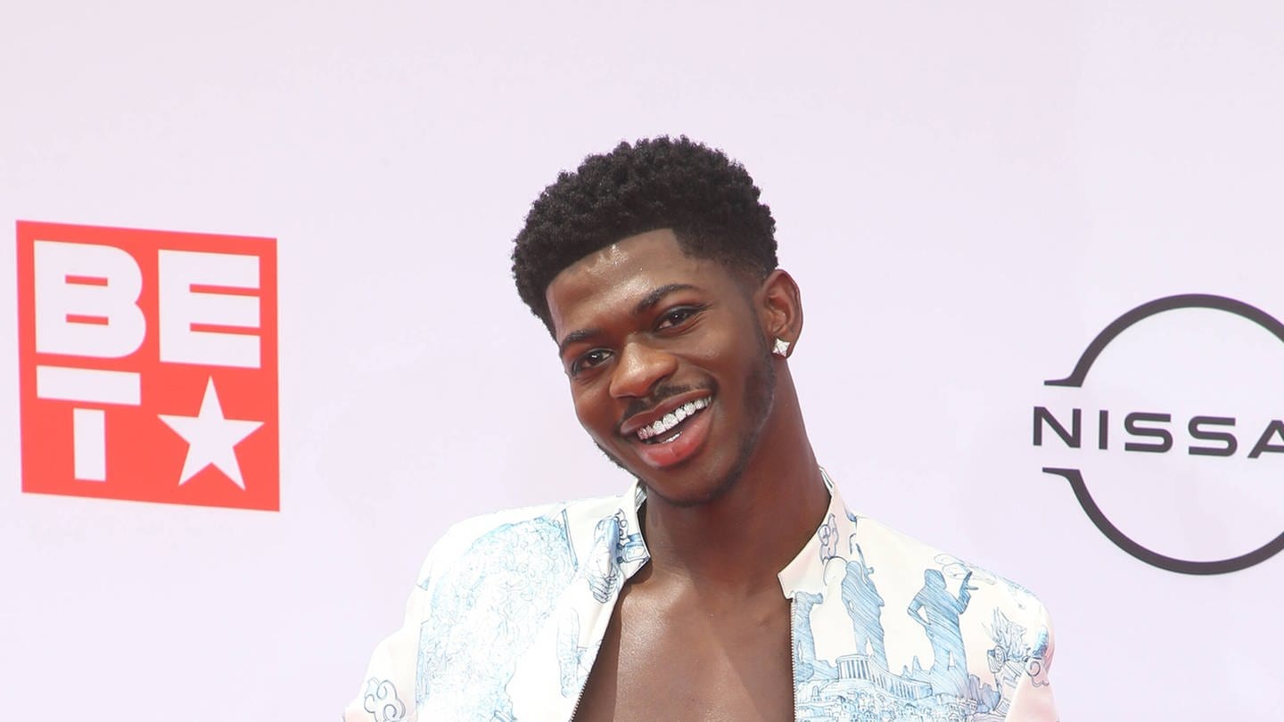 Lil Nas X BET Awards 2021 (Foto: Faye s Vision/Cover Images)