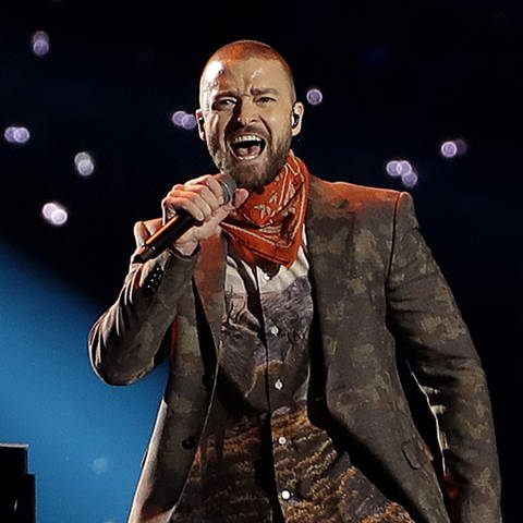 Die Halftimeshow mit Justin Timberlake beim Super Bowl 2018