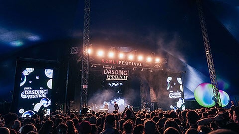 Die DASDING-Festival Bühne (Foto: Ronny Zimmermann )
