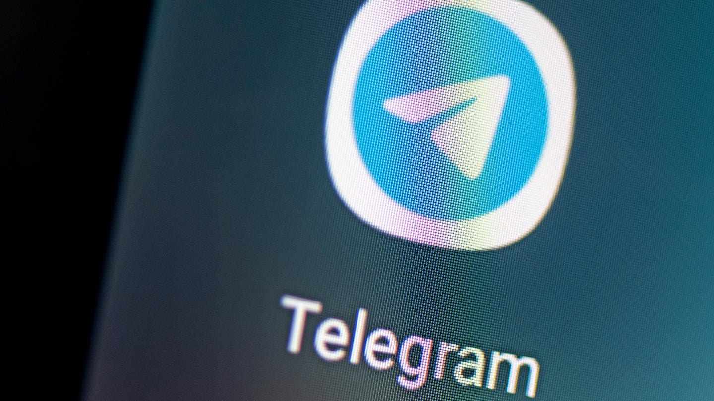 Telegram-Logo (Foto: dpa Bildfunk, picture alliance/dpa | Fabian Sommer)