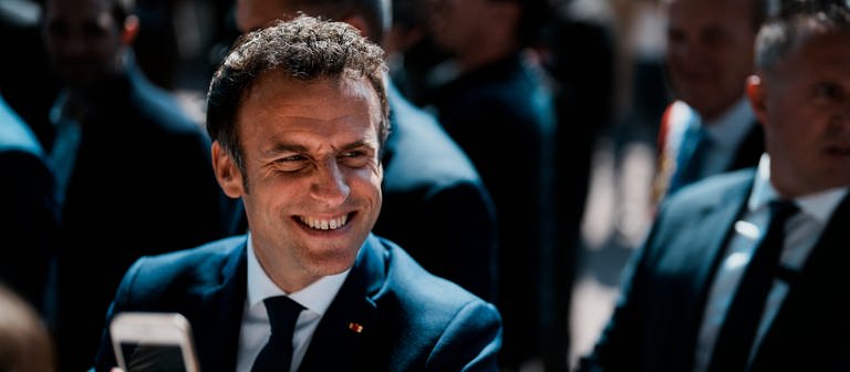 Macron (Foto: dpa Bildfunk, picture alliance/dpa/AP | Thibault Camus)