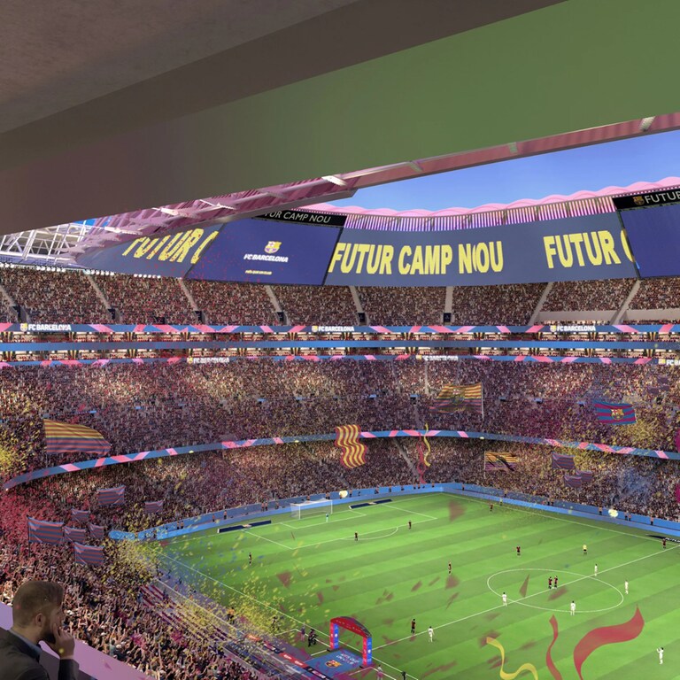 Neues Camp Nou (Foto: Homepage FC Barcelona)