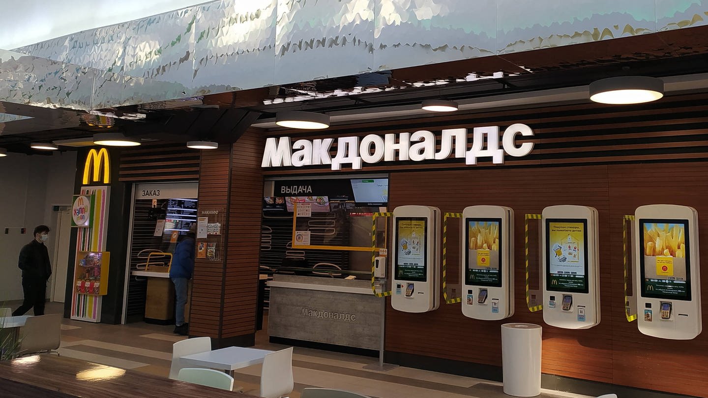 McDonald's-Filiale in St. Petersburg.