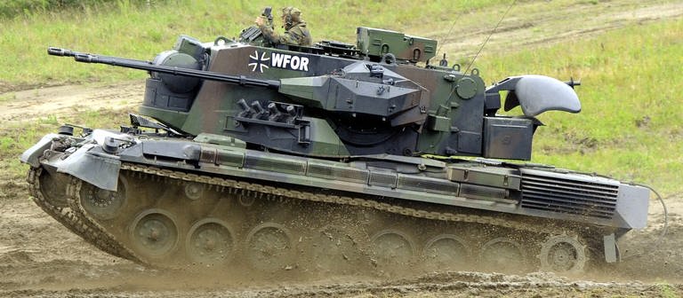 Gepard-Panzer (Foto: dpa Bildfunk, Picture Alliance)