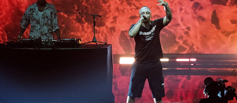Rapper Luciano bei den HYPE AWARDS 2019 (Foto: IMAGO, IMAGO / Jan Huebner)