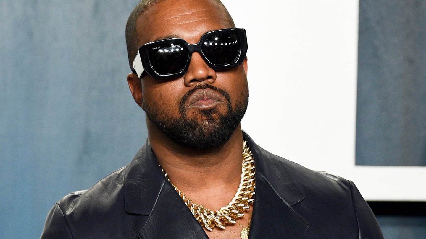 Kanye West, US-Rapper, kommt zur Vanity Fair Oscar Party.