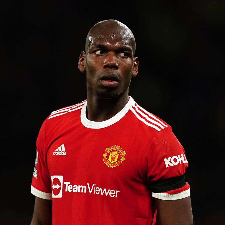 Paul Pogba von Manchester United. (Foto: IMAGO, PA Images / Martin Rickett)