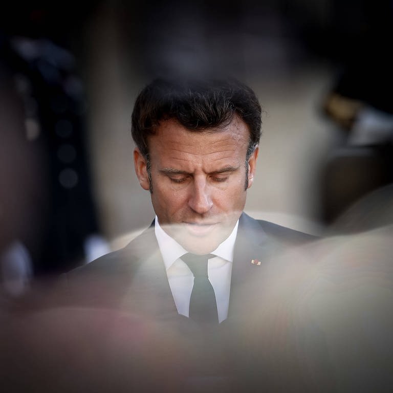 Bild von Emmanuel Macron (Foto: IMAGO, IMAGO / PanoramiC)