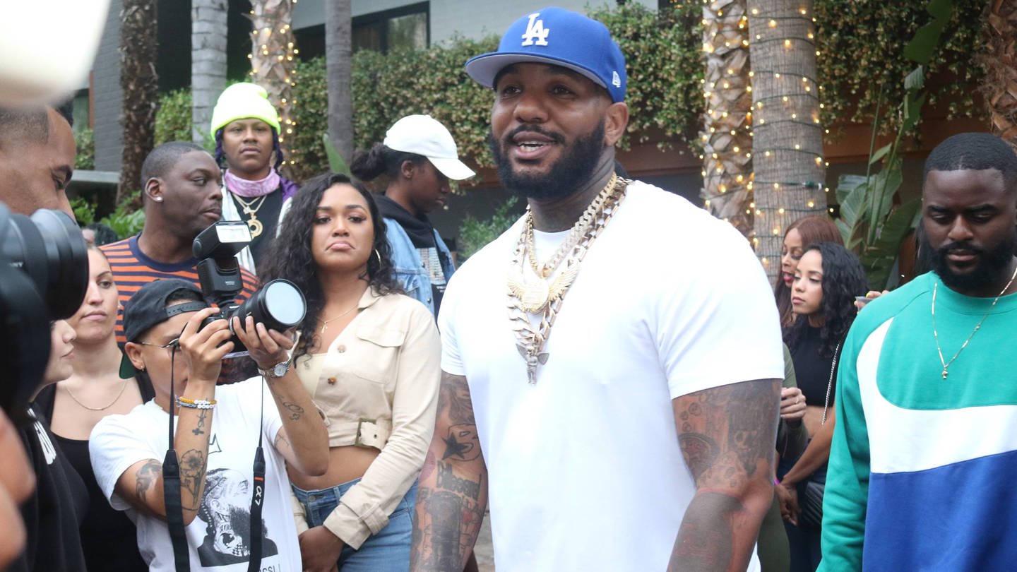 The Game bei einem Event in Hollywood.