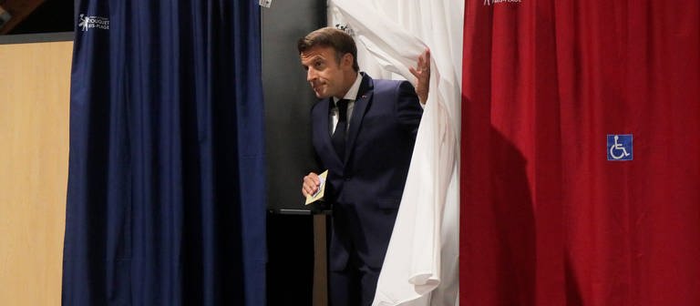 Emmanuel Macron (Foto: picture-alliance / Reportdienste, picture alliance/dpa/AP Pool | Michel Spingler)