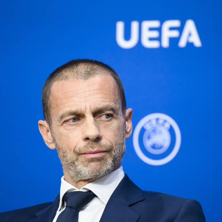 UEFA-Präsident Aleksander Ceferin (Foto: dpa Bildfunk, picture alliance/dpa/KEYSTONE | Jean-Christophe Bott)