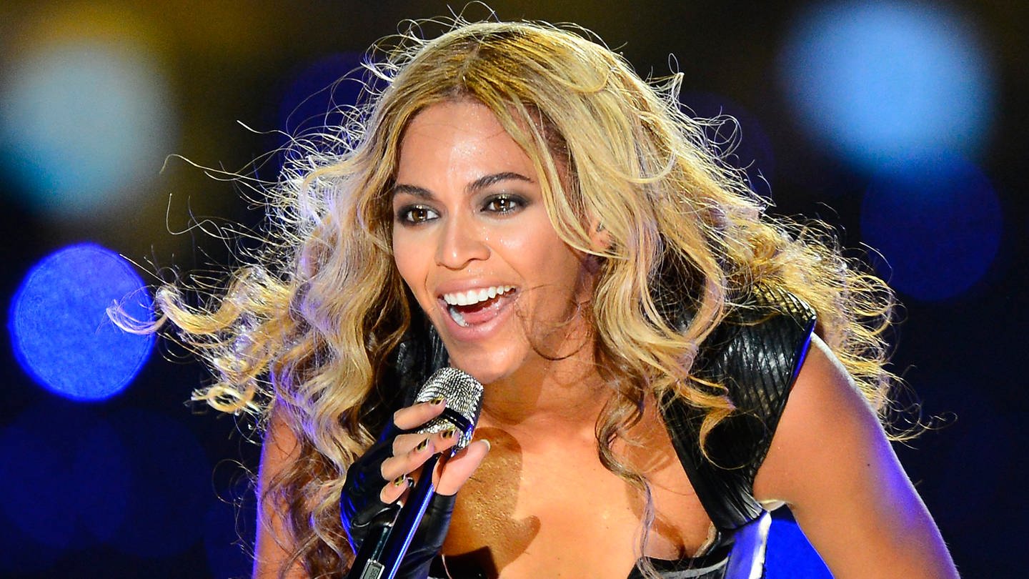 US-Sängerin Beyonce gibt in New Orleans ein Konzert.