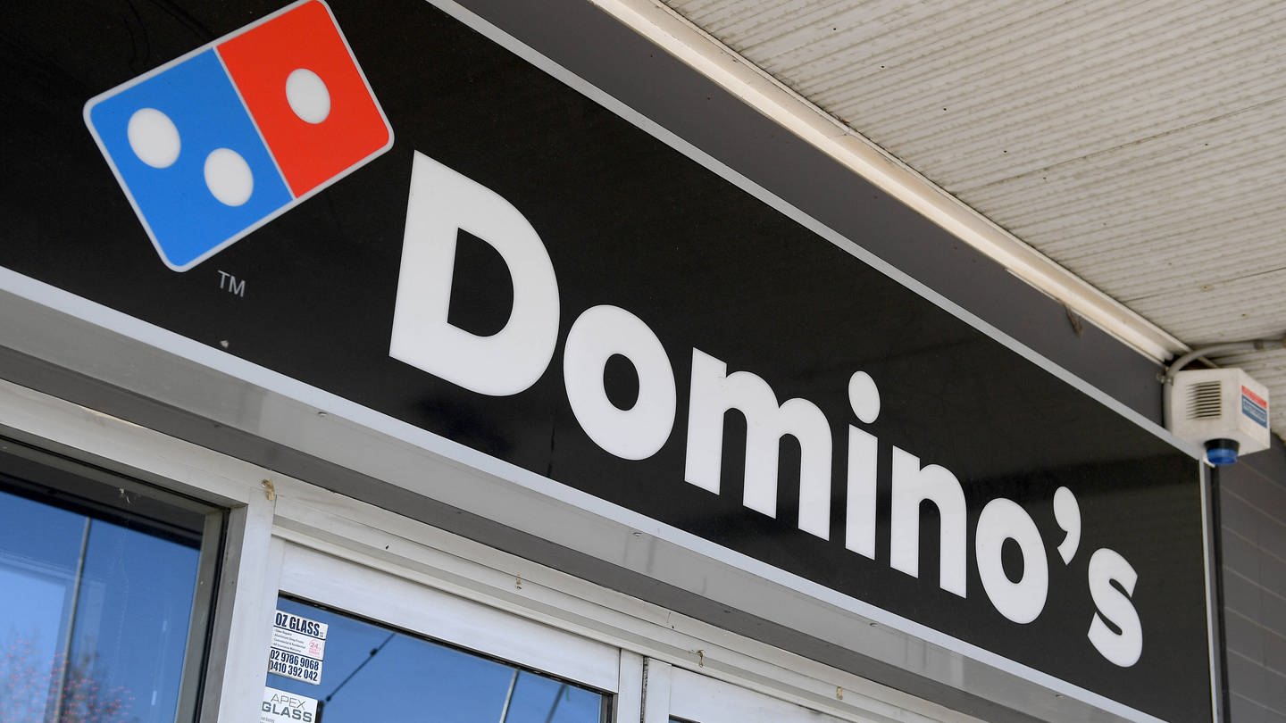 DOMINOS STOCK, A Dominos pizza store is seen in Sydney, Wednesday, August 18, 2021. Dominos total sales rose 14.6 per cent to $3.7 billion in the year ended June 30, with earnings jumping 30 per cent to $188 million.