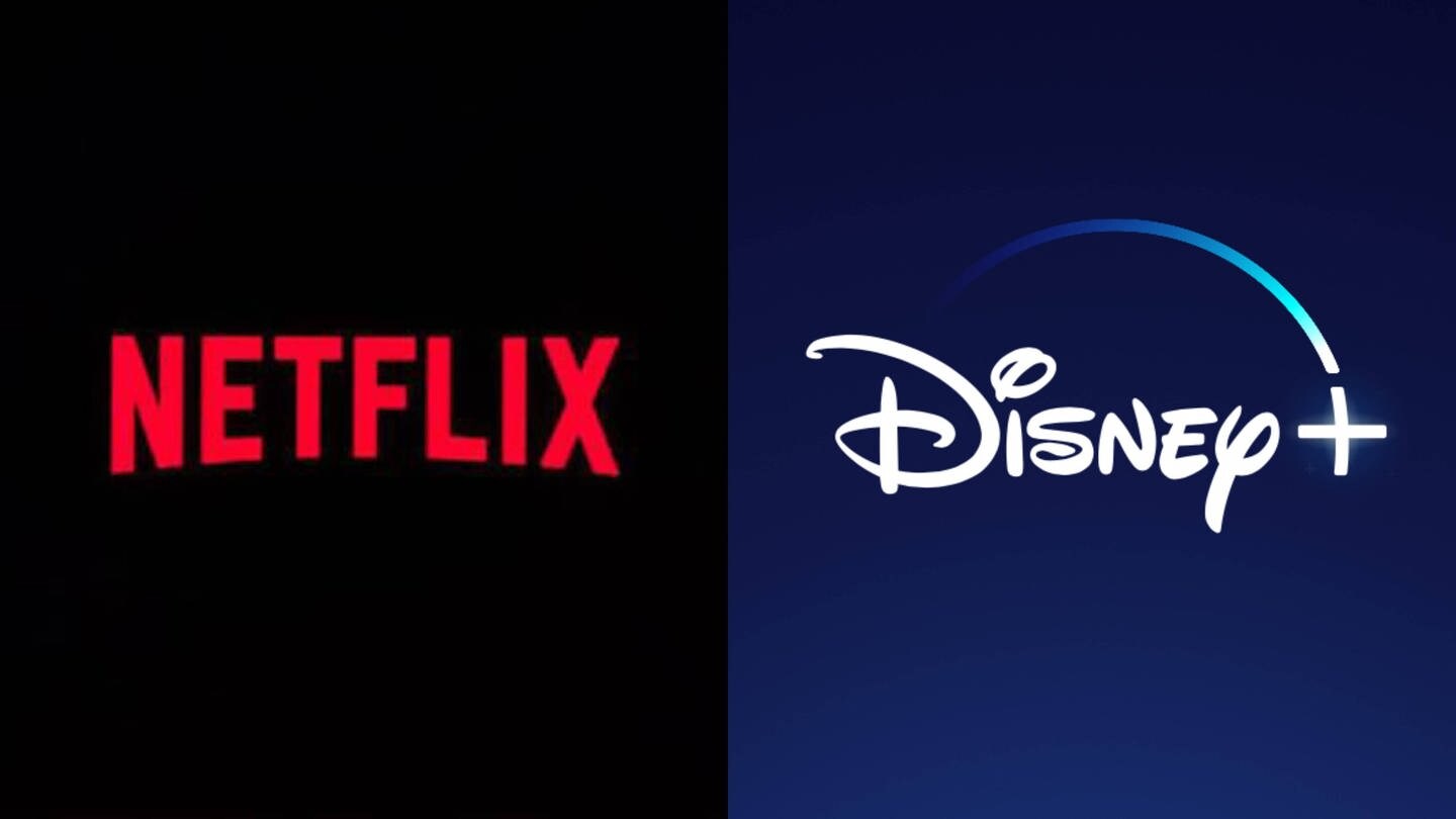 Die Streamingdienste Disney+ und Netflix.