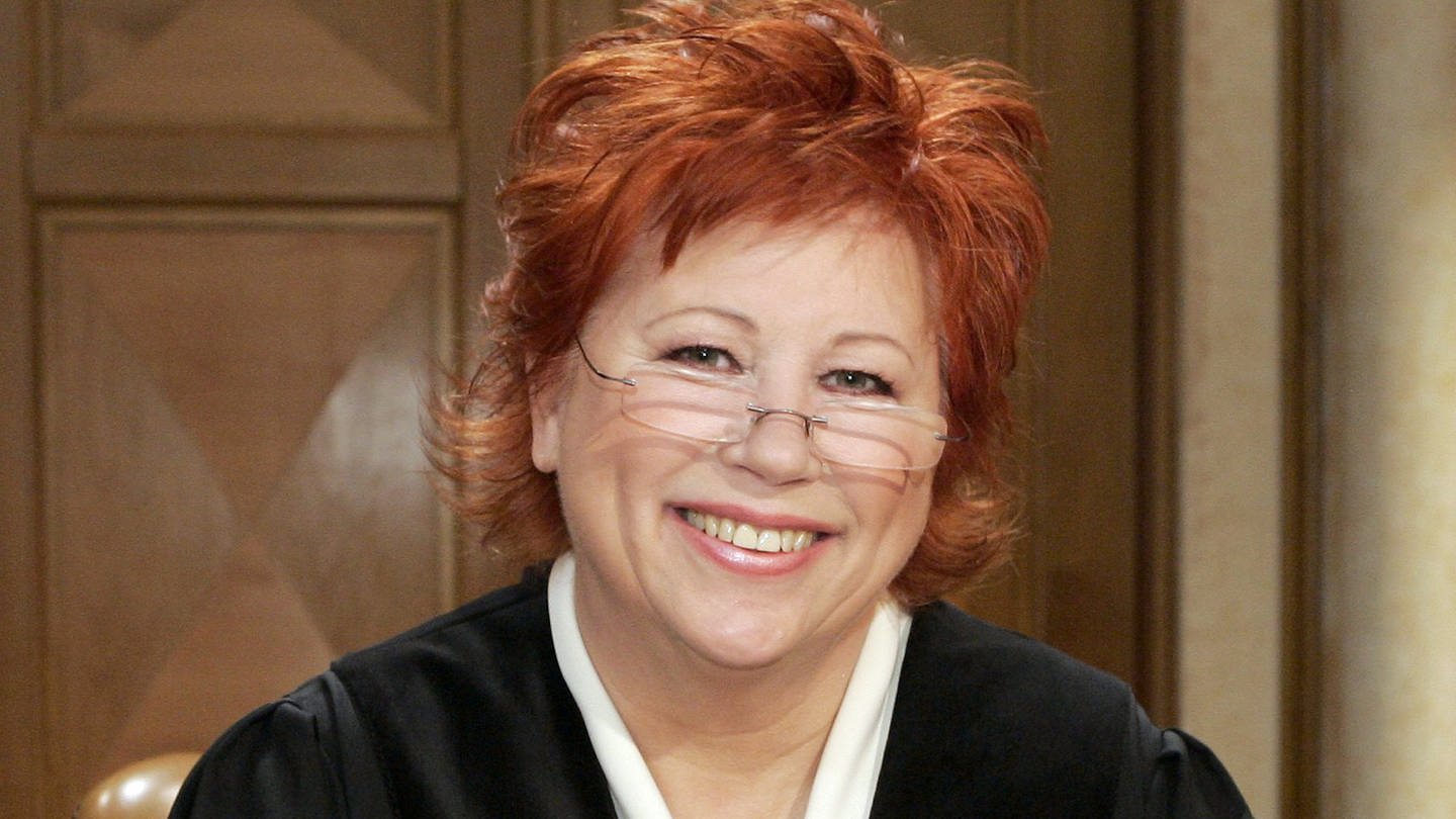 «Richterin Barbara Salesch». Die ehemalige TV-Richterin wird am 5. Mai 70 Jahre alt.