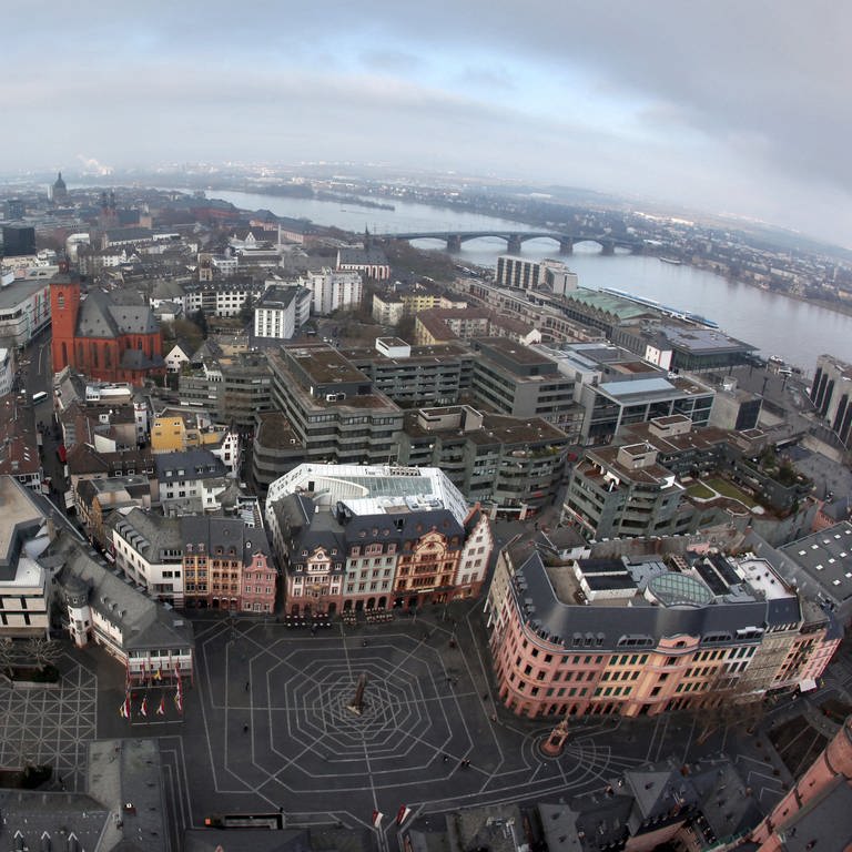 Blick über die Stadt Mainz (Foto: dpa Bildfunk, picture alliance/dpa | Fredrik von Erichsen)