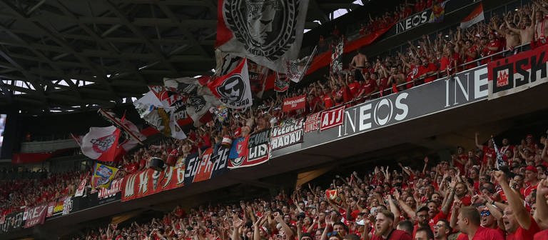 OGC Nizza Fans im Stadion (Foto: IMAGO, IMAGO / Treese)