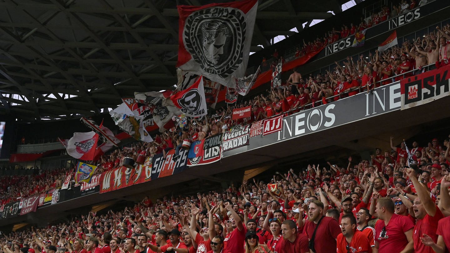 OGC Nizza Fans im Stadion (Foto: IMAGO, IMAGO / Treese)