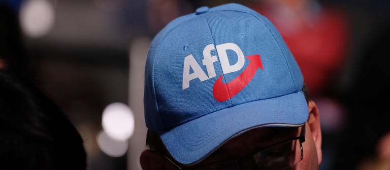 AfD-Kappe (Foto: picture-alliance / Reportdienste, picture alliance/dpa | Sebastian Willnow)