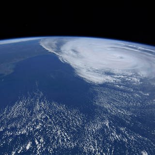 Eine Bildaufnahme aus dem Weltall des Hurikan "Ian" (Foto: IMAGO, IMAGO / ZUMA Wire)