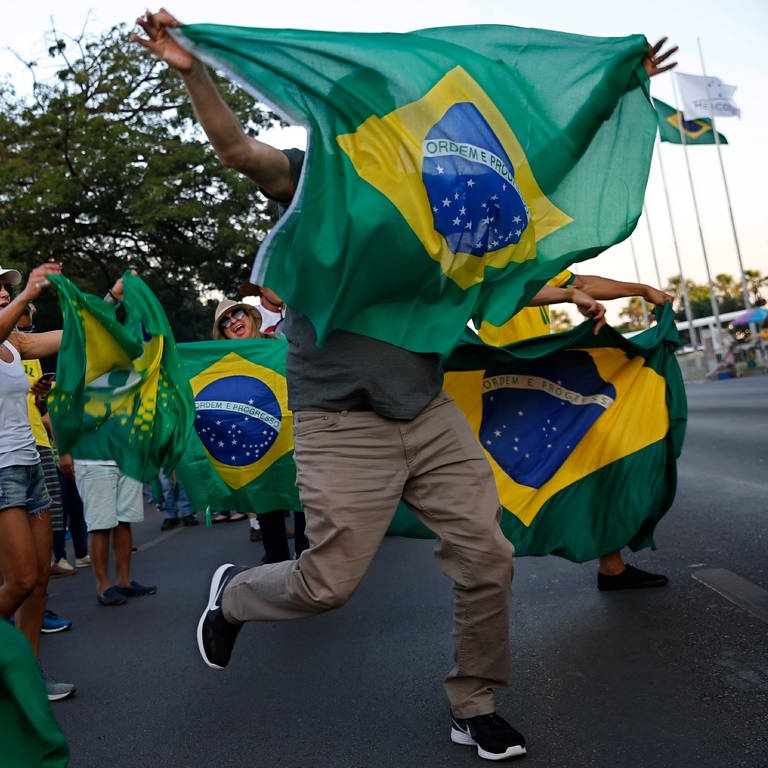 Wahl in Brasilien 2022. (Foto: dpa Bildfunk, picture alliance/dpa/AP | Eraldo Peres)