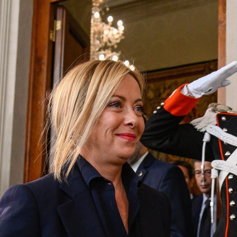 Italiens neue Ministerpräsidentin Giorgia Meloni (Foto: IMAGO, IMAGO / NurPhoto)