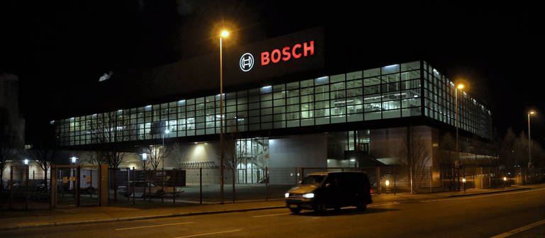 Werk des Technologiekonzerns Bosch am Standort Reutlingen. (Foto: IMAGO, IMAGO / Jan Zawadil)