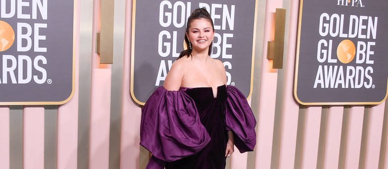 Selena Gomez bei den Golden Globes 2022 (Foto: IMAGO, IMAGO / ZUMA Press)