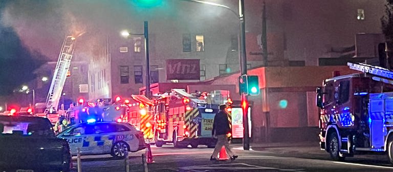 Feuer in Hostel in Wellington in Neuseeland (Foto: dpa Bildfunk, picture alliance/dpa/XinHua | Uncredited)