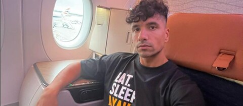 Screenshot Instagram @julianzietlow  Julian Zietlow postet auf Instagram, dass er nach Dubai fliegt (Foto: Screenshot Instagram @julianzietlow)