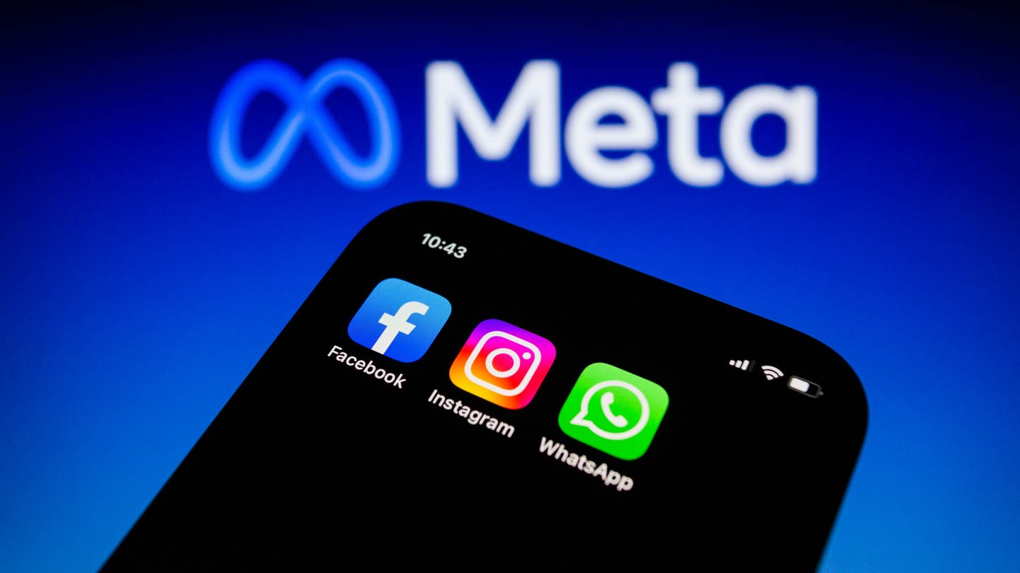 Der Facebook-Konzern Meta soll 1,2 Milliarden Euro Strafe zahlen. (Foto: dpa Bildfunk, picture alliance/dpa/ZUMA Press Wire | Andre M. Chang)