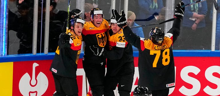 Eishockey-WM: Deutschland gegen USA (Foto: DASDING, picture alliance/dpa/AP | Pavel Golovkin)