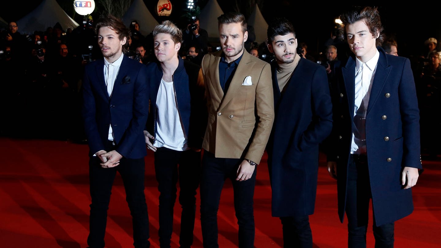 One Direction auf dem Roten Teppich im Jahr 2013 - Jetzt ist mit 