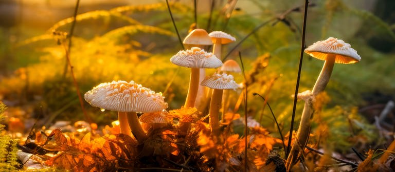 Pilze könnten beim Klimaschutz helfen und vor Trockenheit und Hitze schützen (Foto: IMAGO, IMAGO / Peter Widmann)