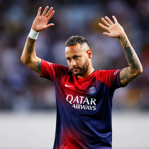 Der Brasilianer Neymar wechselt von Paris Saint-Germain zu Al-Hilal in Saudi-Arabien (Foto: IMAGO, IMAGO / AFLOSPORT)