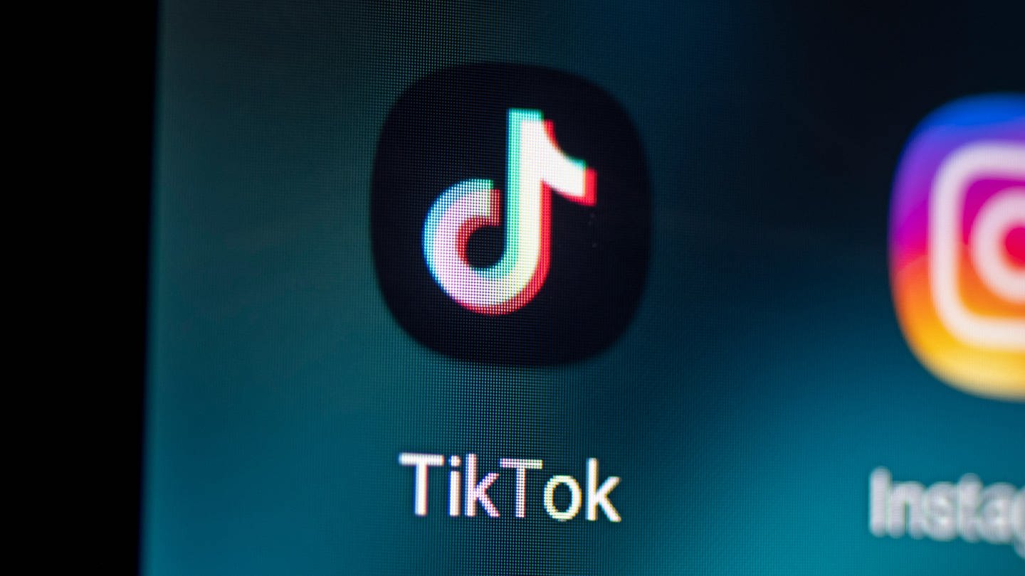 TikTok Instagram Icons Strengere Regeln für Social-Media-Plattformen in der EU (Foto: dpa Bildfunk, picture alliance/dpa | Fabian Sommer)