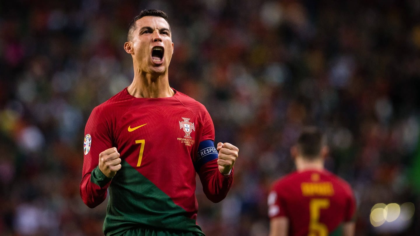 Cristiano Ronaldo hat inzwischen 850 Tore auf seinem Konto - unter anderem 123 Stück im Dress der portugiesischen Nationalmannschaft (Foto: IMAGO, IMAGO / ZUMA Wire)