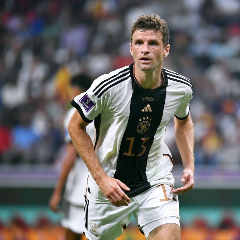 Thomas Müller steht vor seinem Comeback in der Nationalmannschaft (Foto: IMAGO, IMAGO / Uwe Kraft)
