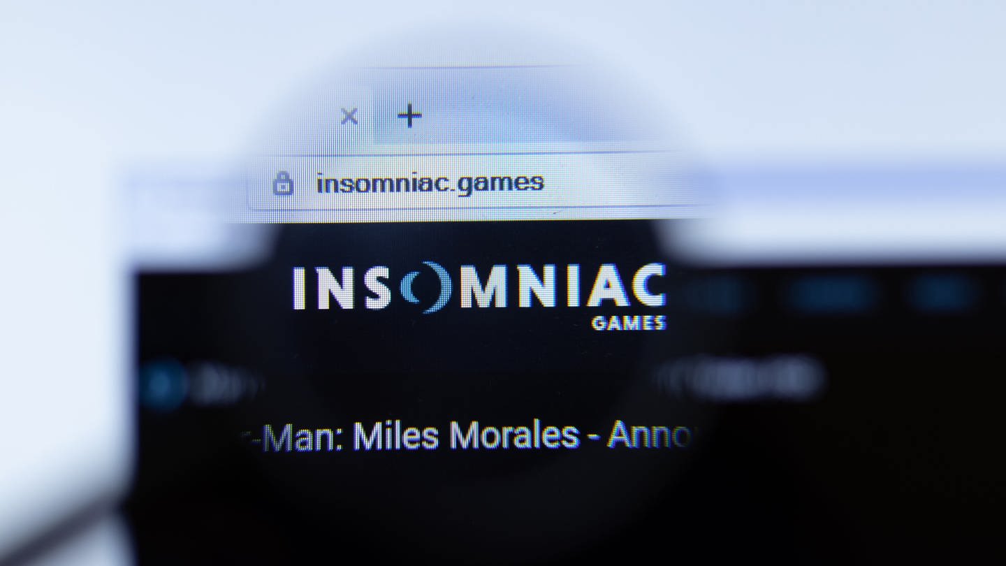 Die Seite von Insomniac Games. (Foto: IMAGO, IMAGO / Pond5 Images)