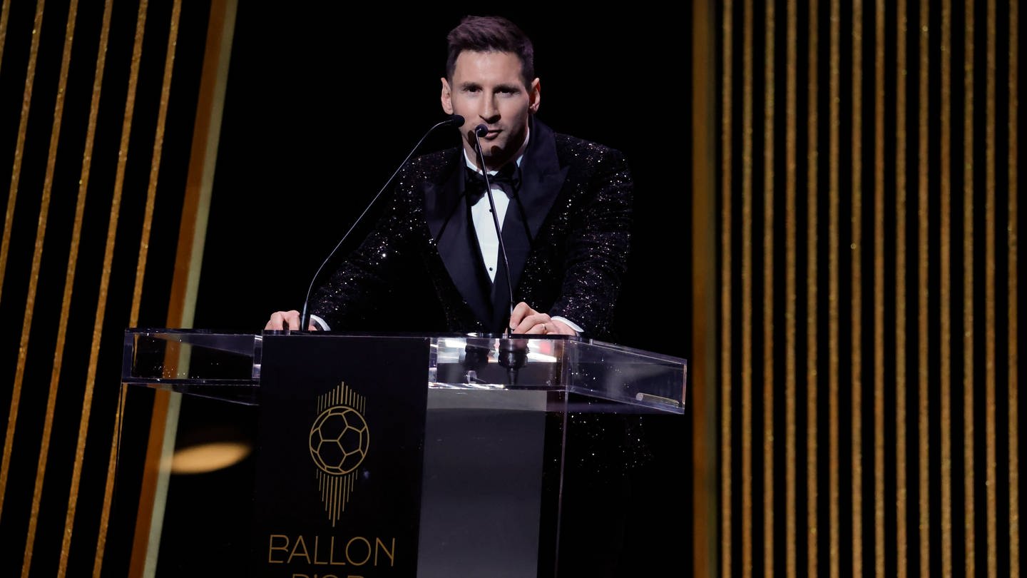 Lionel Messi hat im Jahr 2021 einen Ballon d'Or verliehen bekommen. (Foto: IMAGO, IMAGO / Xinhua)