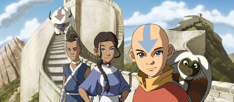 Die Hauptcharaktere der Anime-Serie Avatar (Foto: IMAGO, IMAGO / Everett Collection)