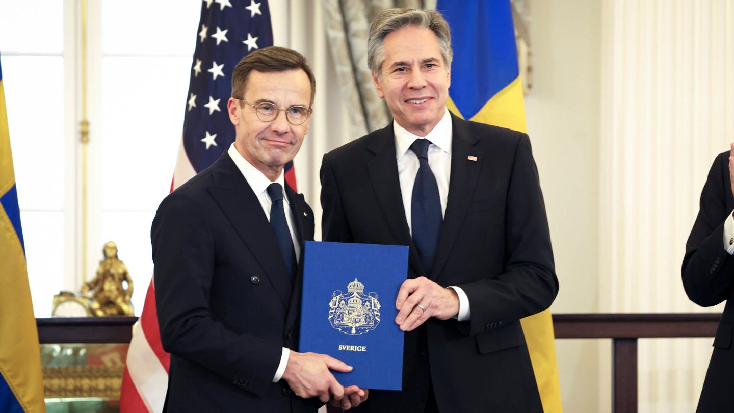 Schweden wurde offiziell in der NATO aufgenommen. Es ist jetzt der 32. Mitgliedsstaat. (Foto: IMAGO, IMAGO / TT)
