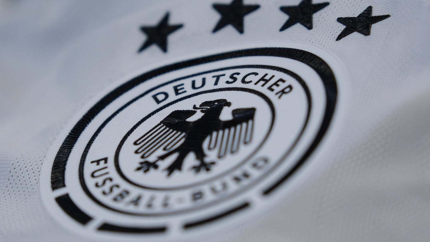 Logo der deutschen Nationalmannschaft (Foto: IMAGO, Copyright: xEibner-Pressefoto/FlorianxWieganx EP_FWD)