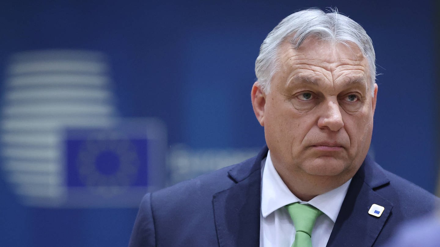 Hungarian Prime Minister Viktor Orban is seen during the European Union (EU) summit in Brussels, Belgium, on March 21, 2024. (Foto: IMAGO, IMAGO / Xinhua)